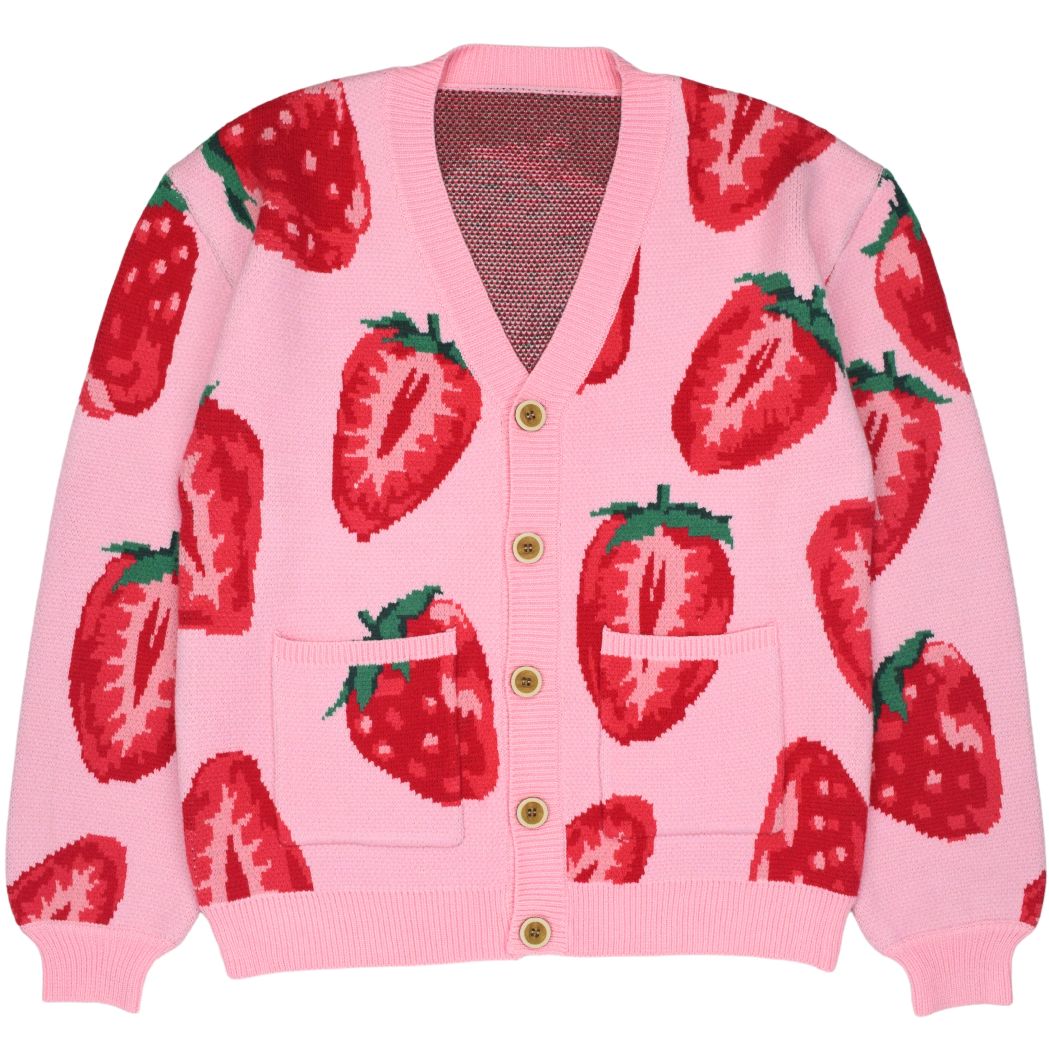 Strawberry With Me Cardigan – Steady Hands