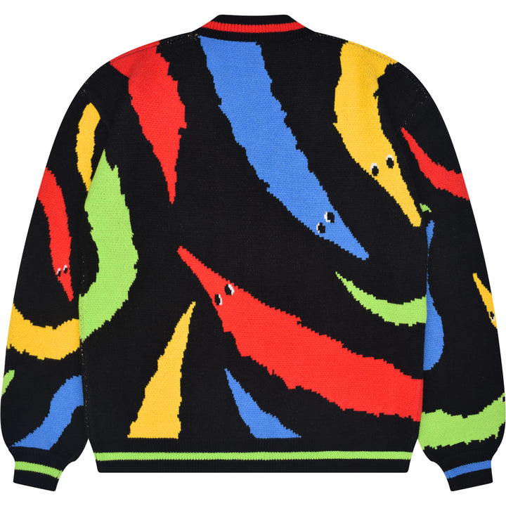 Stringed Worm Cardigan