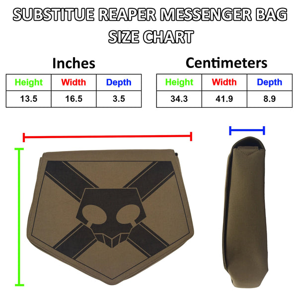 Substitute Reaper Messenger Bag