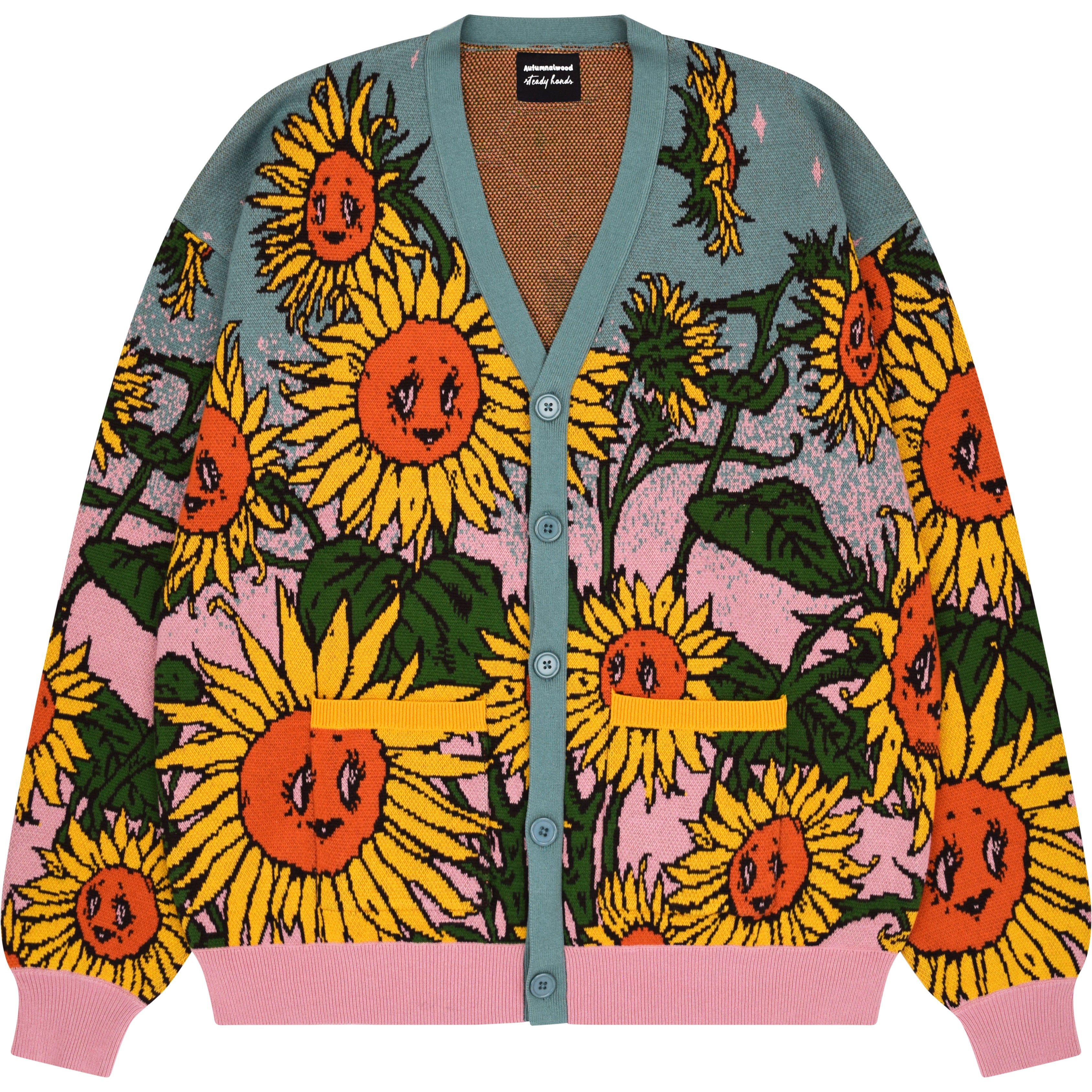 Summer Sunflowers Cardigan – Steady Hands