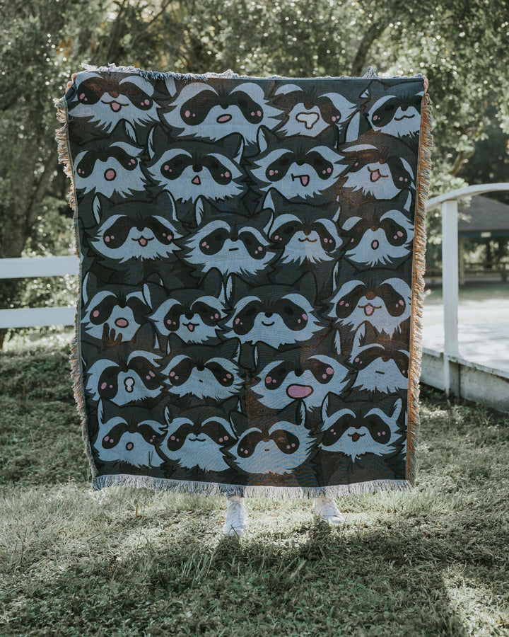 Nice Racc-oon Blanket