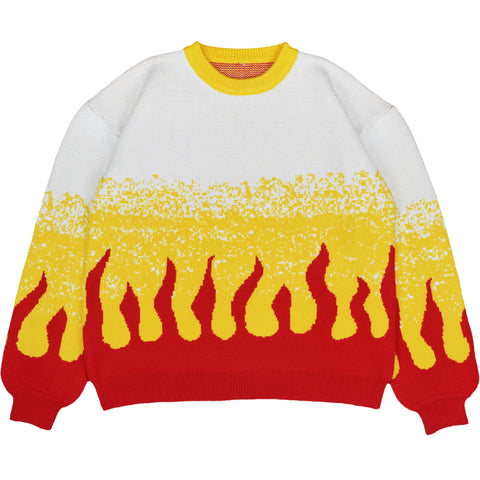 Flame Pillar Sweater