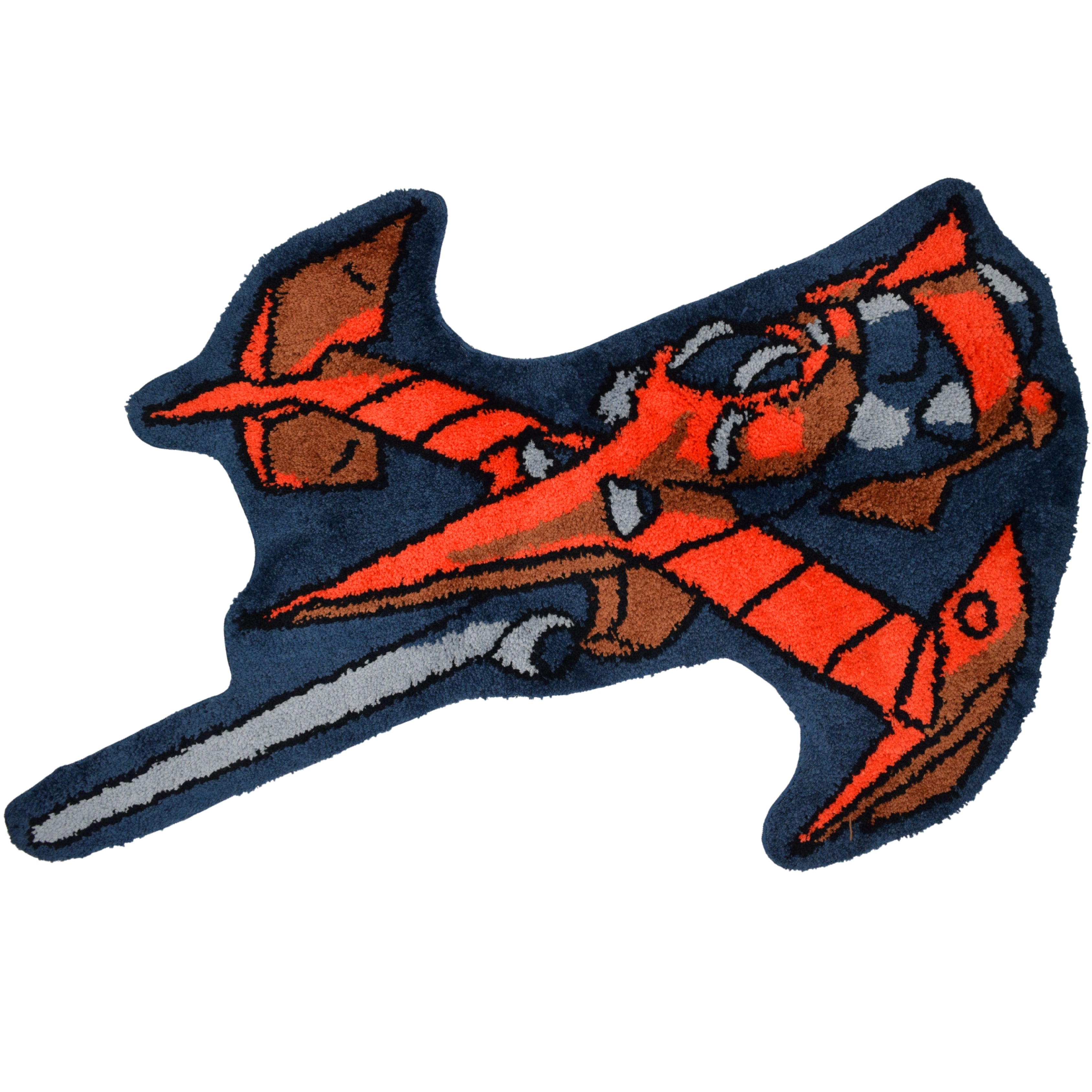 Sword Fish Rug Swordfish Rug – Steady Hands