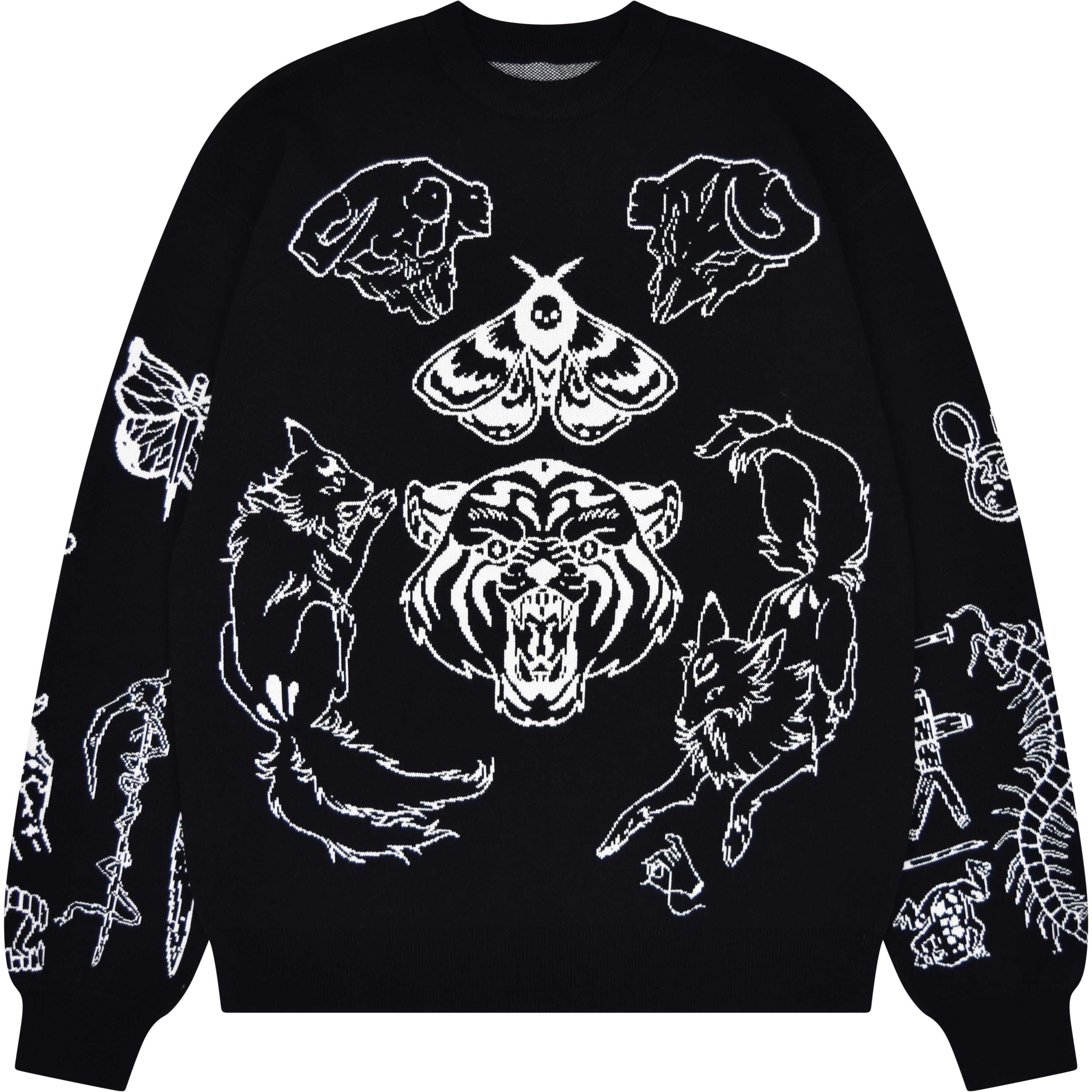 Tattoo Knit Sweater – Steady Hands