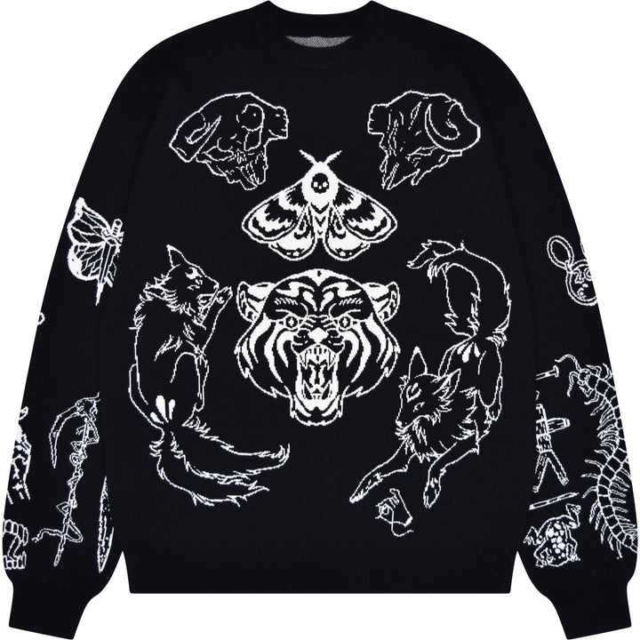Tattoo Knit Sweater