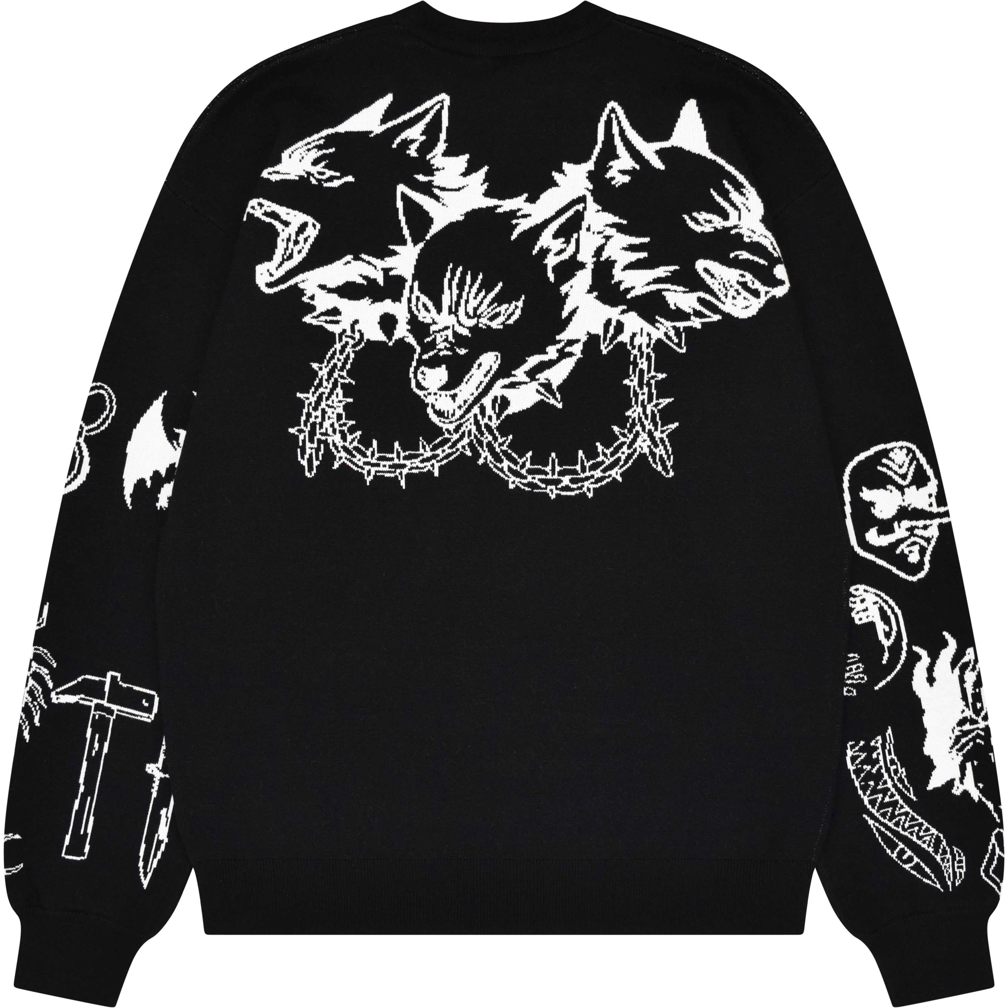 Tattoo Knit Sweater – Steady Hands