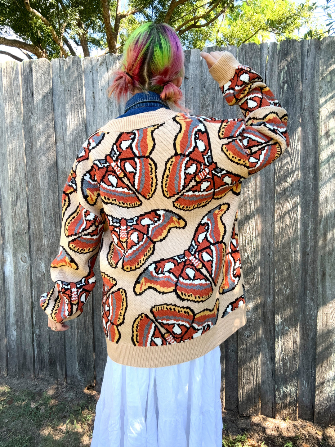 Atlas Moth Cardigan – Steady Hands - Main Image