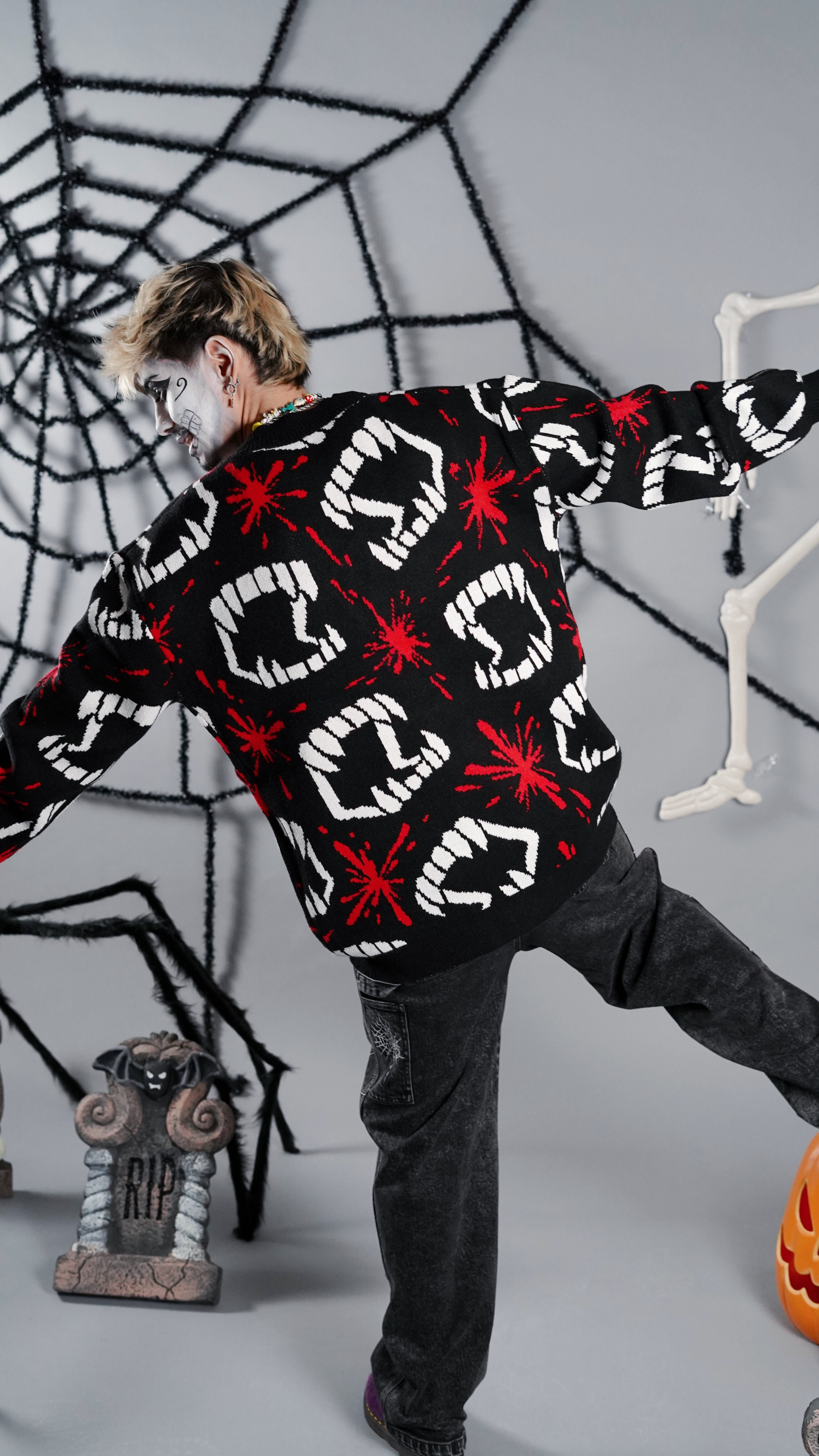 ヘイト　スカジャン　バーガンディ ヘイト スカジャン バーガンディ