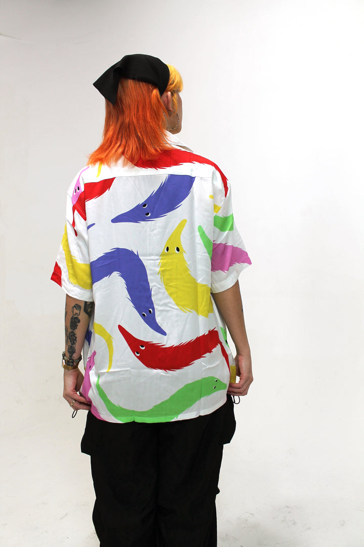 Worm on a String Button Up