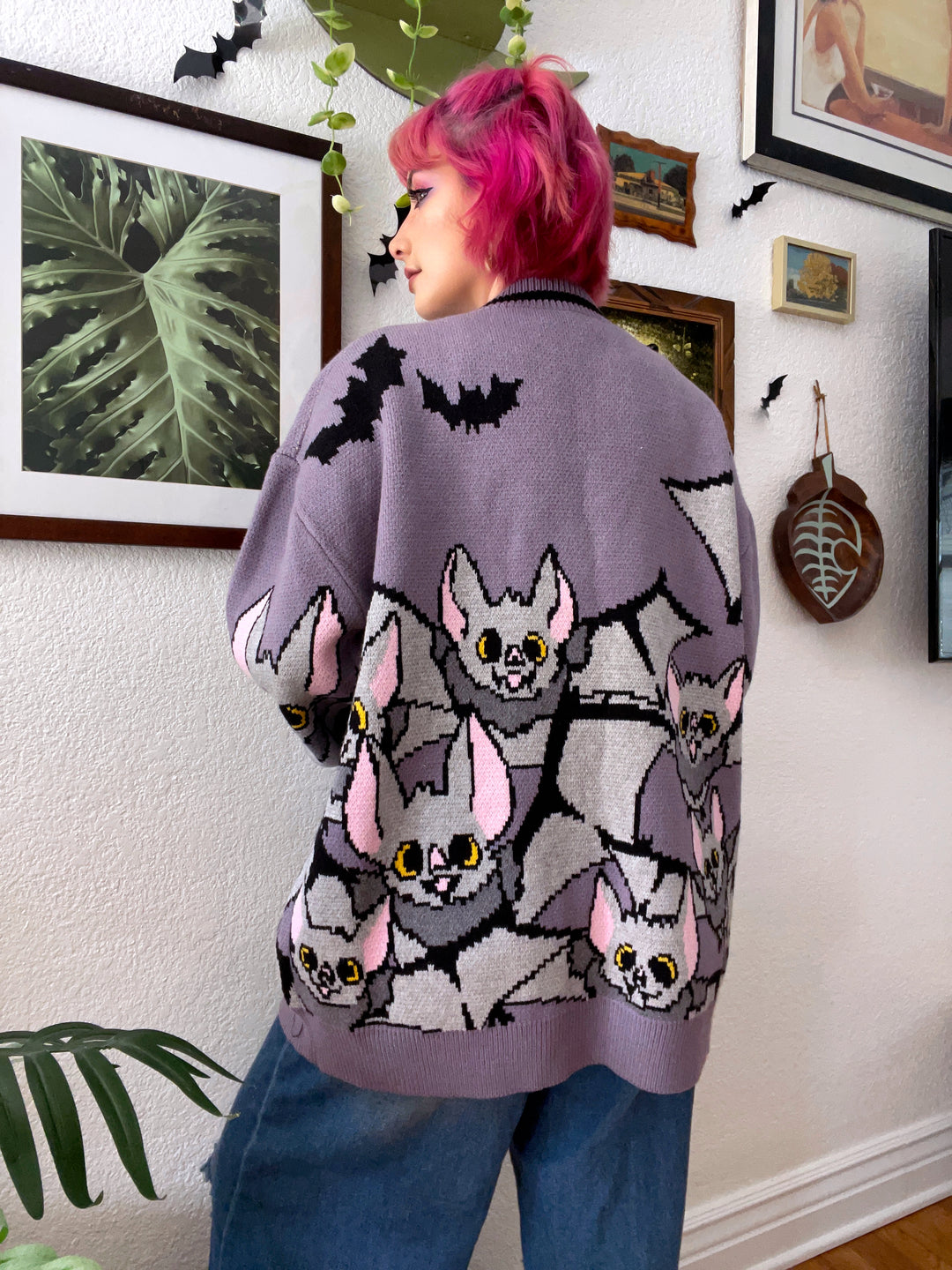 Feeling Batty Cardigan