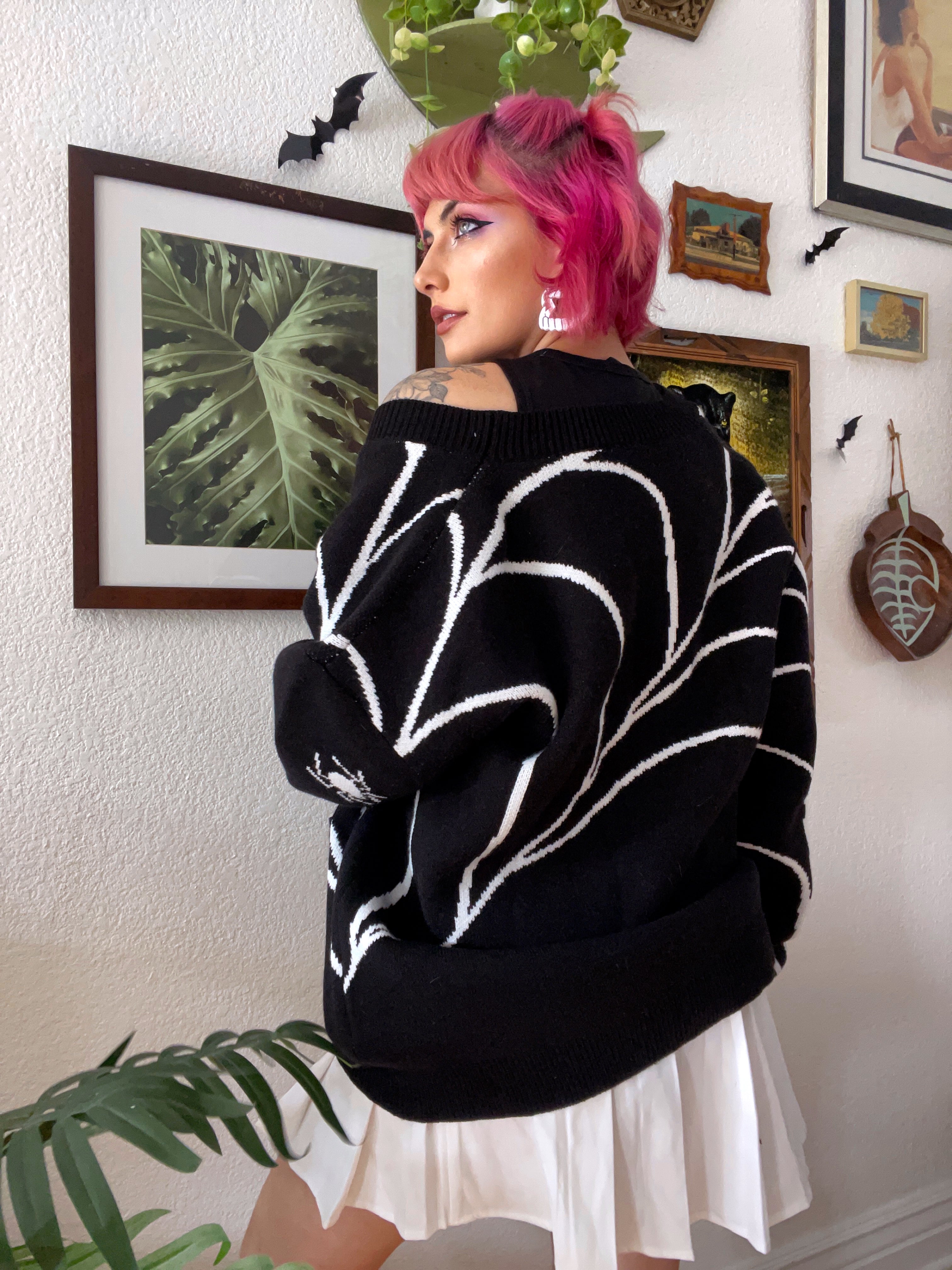Arachnophobia Cardigan – Steady Hands