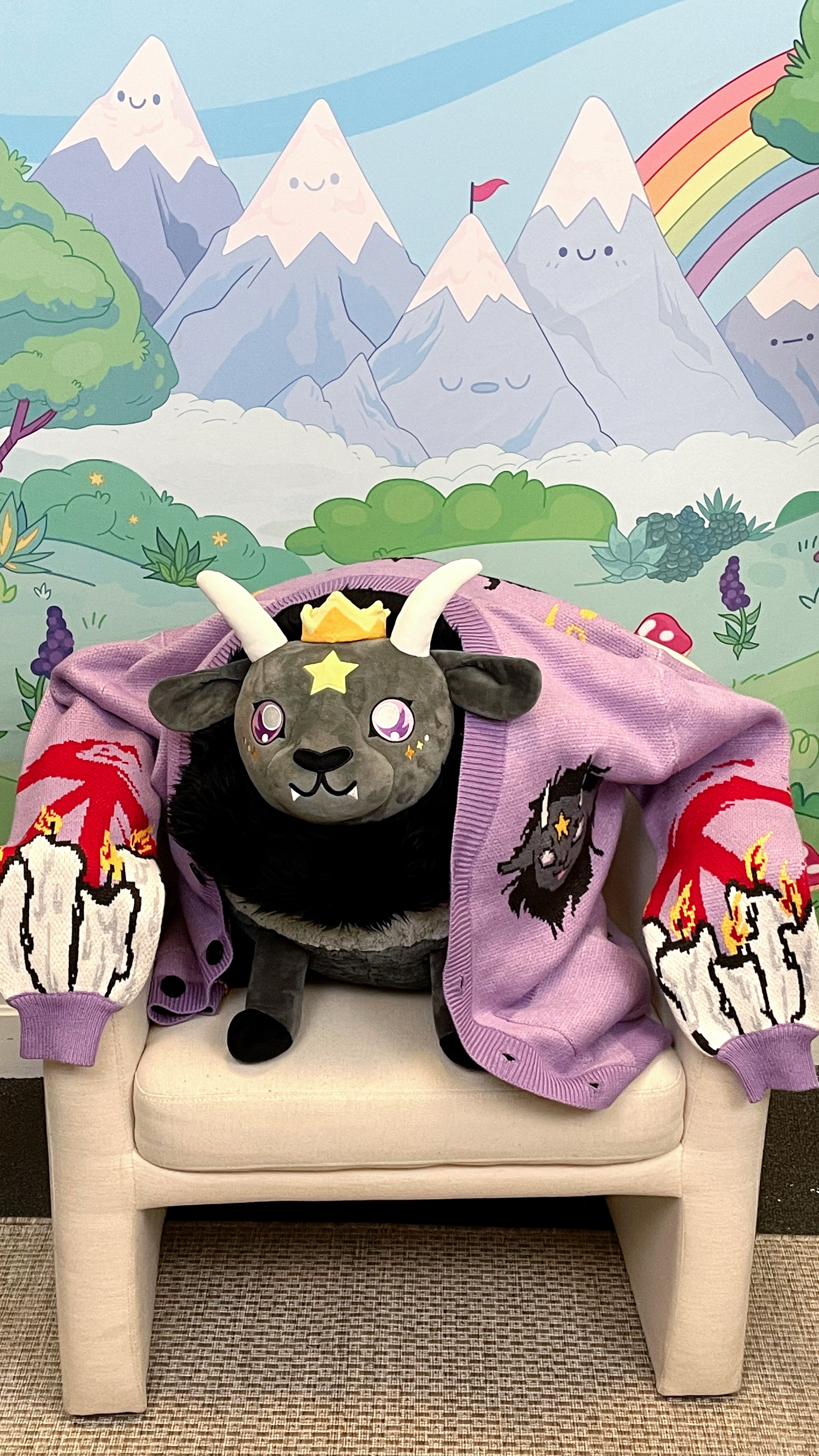Squishable Baphomet Cardigan – Steady Hands