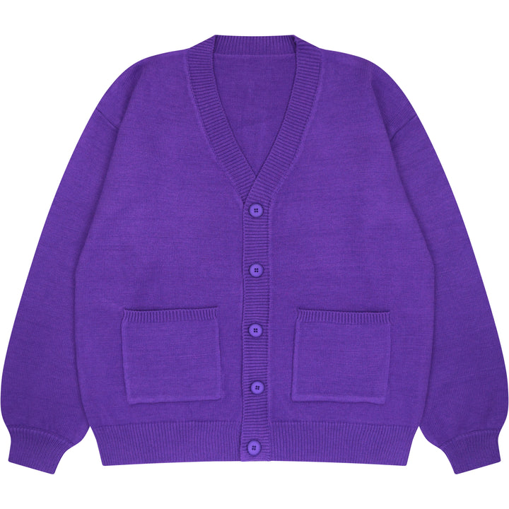 The DEEPEST Purple Cardigan