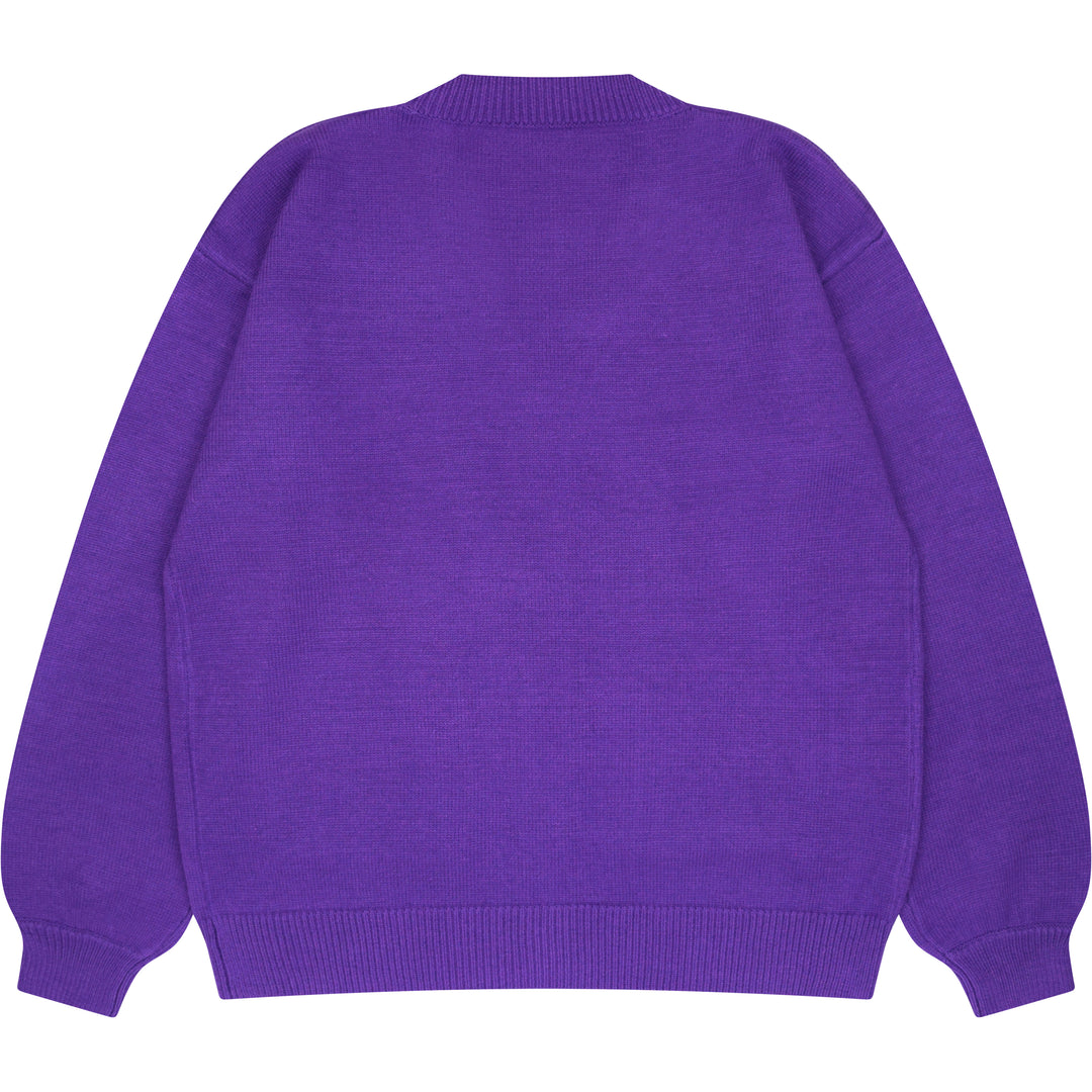 The DEEPEST Purple Cardigan