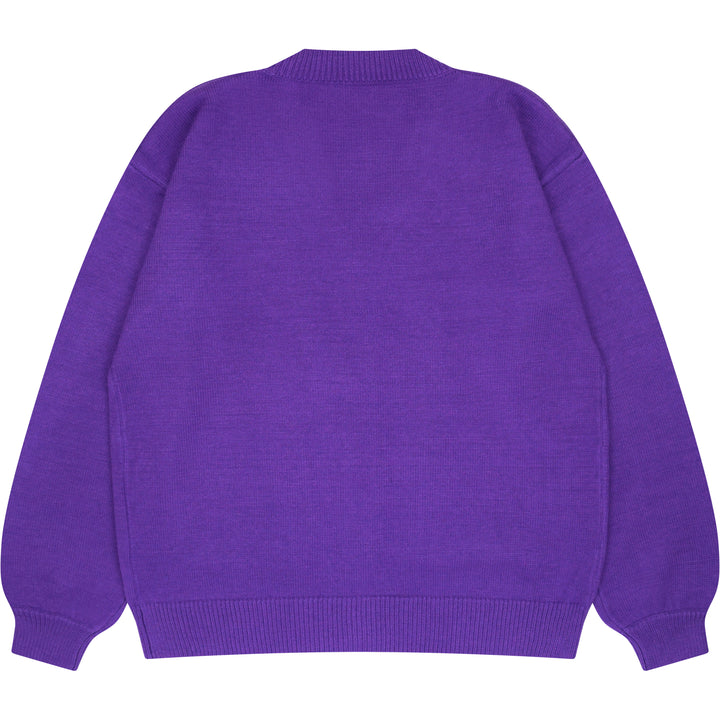 The DEEPEST Purple Cardigan