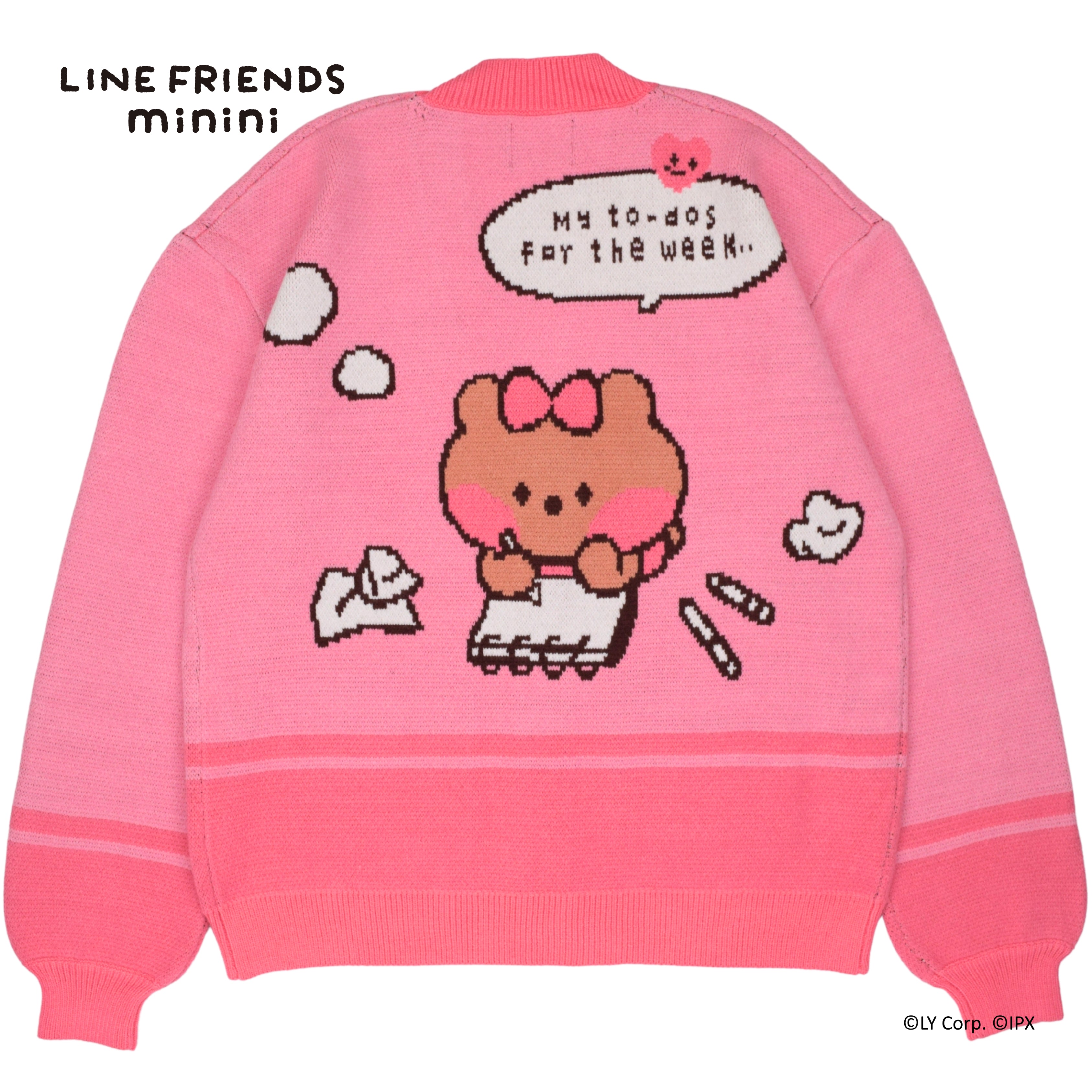 国内で当店のみ Steady Hands カーディガン キャラクター 国内で当店のみ Steady Hands カーディガン キャラクター