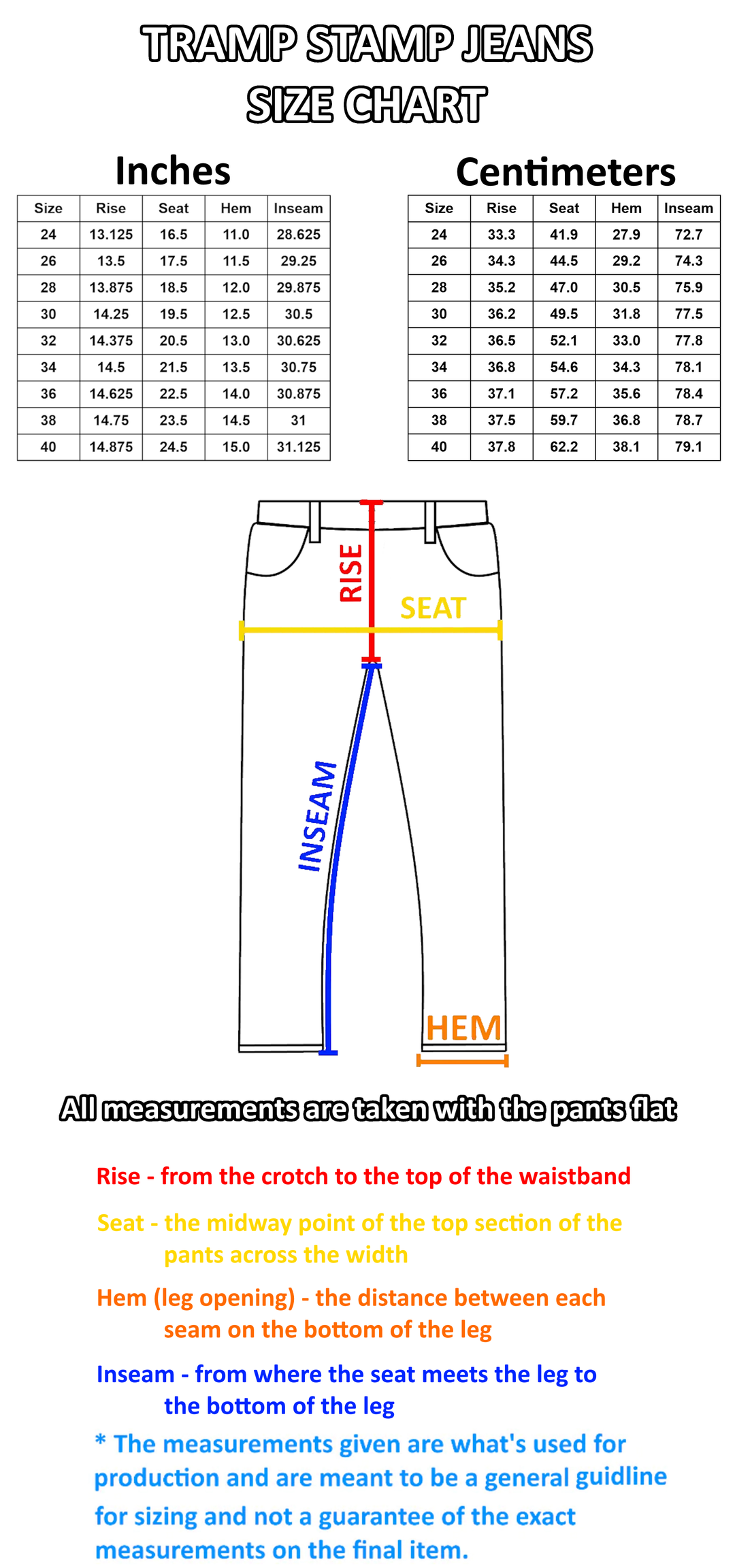 Tramp Stamp Jeans