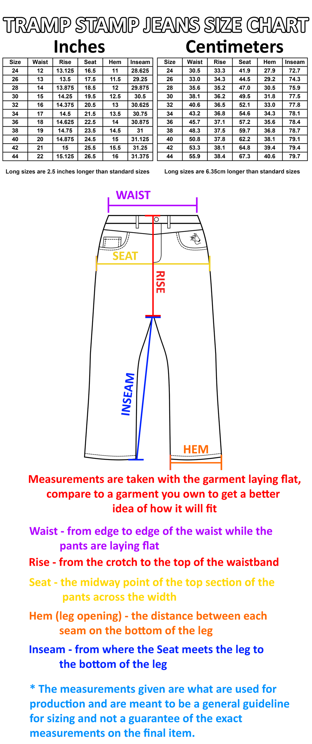 Tramp Stamp Jeans
