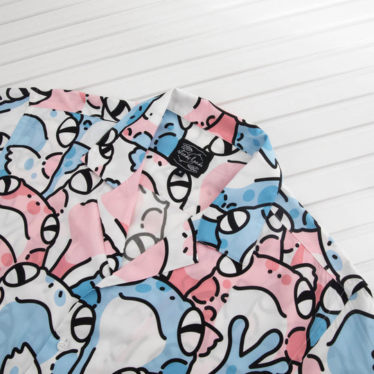 Trans Frog Button Up – Steady Hands