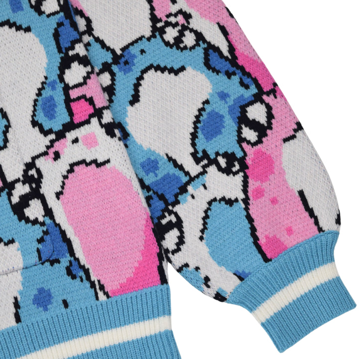 Trans Frog Cardigan