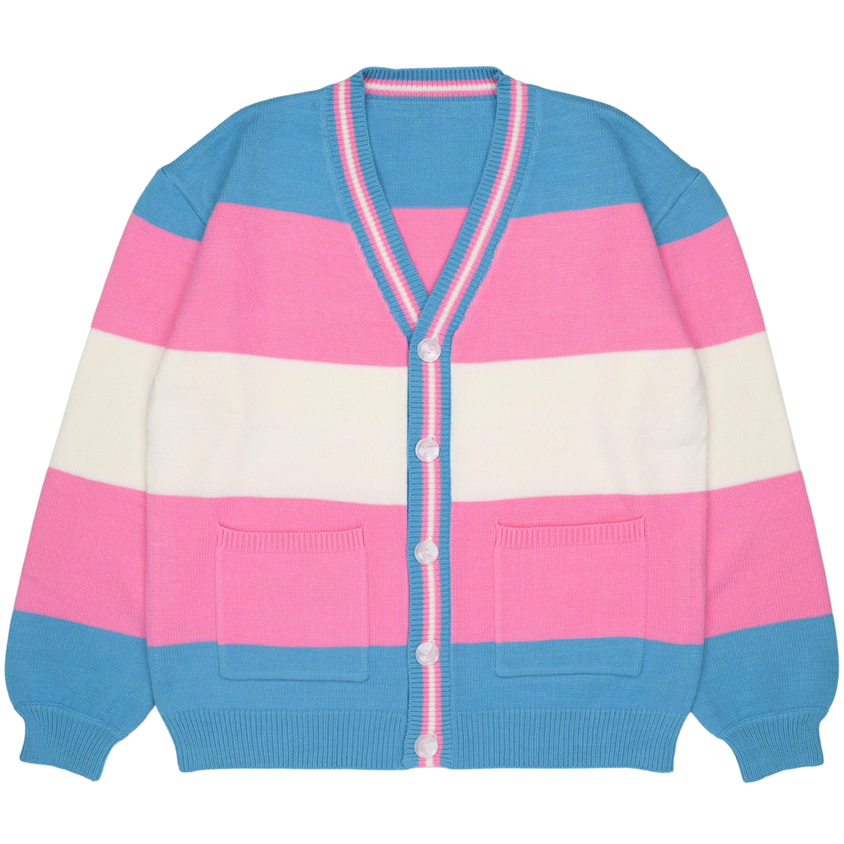 Trans Pride Cardigan – Steady Hands