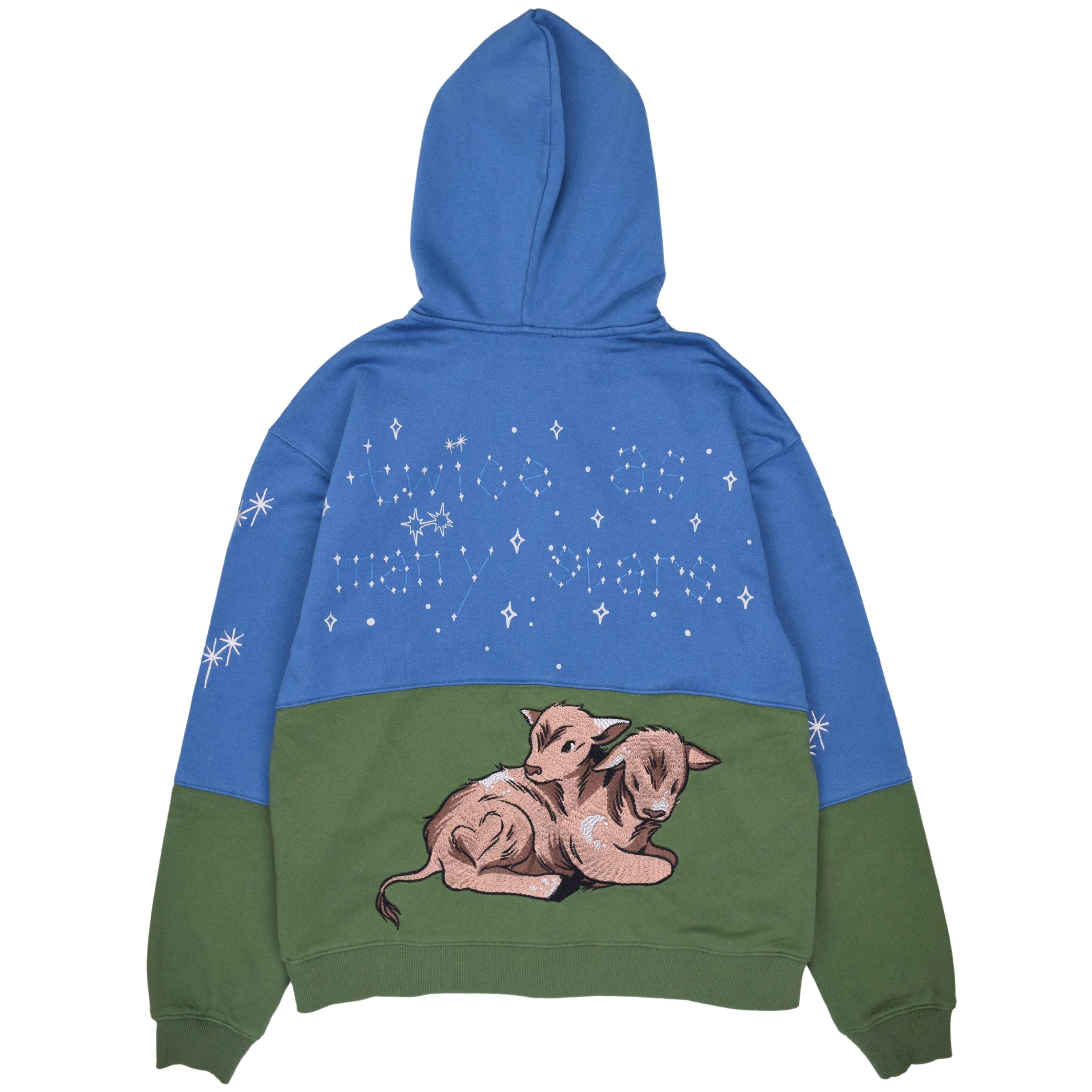 Twice as Many Stars Zip Up Hoodie – Steady Hands