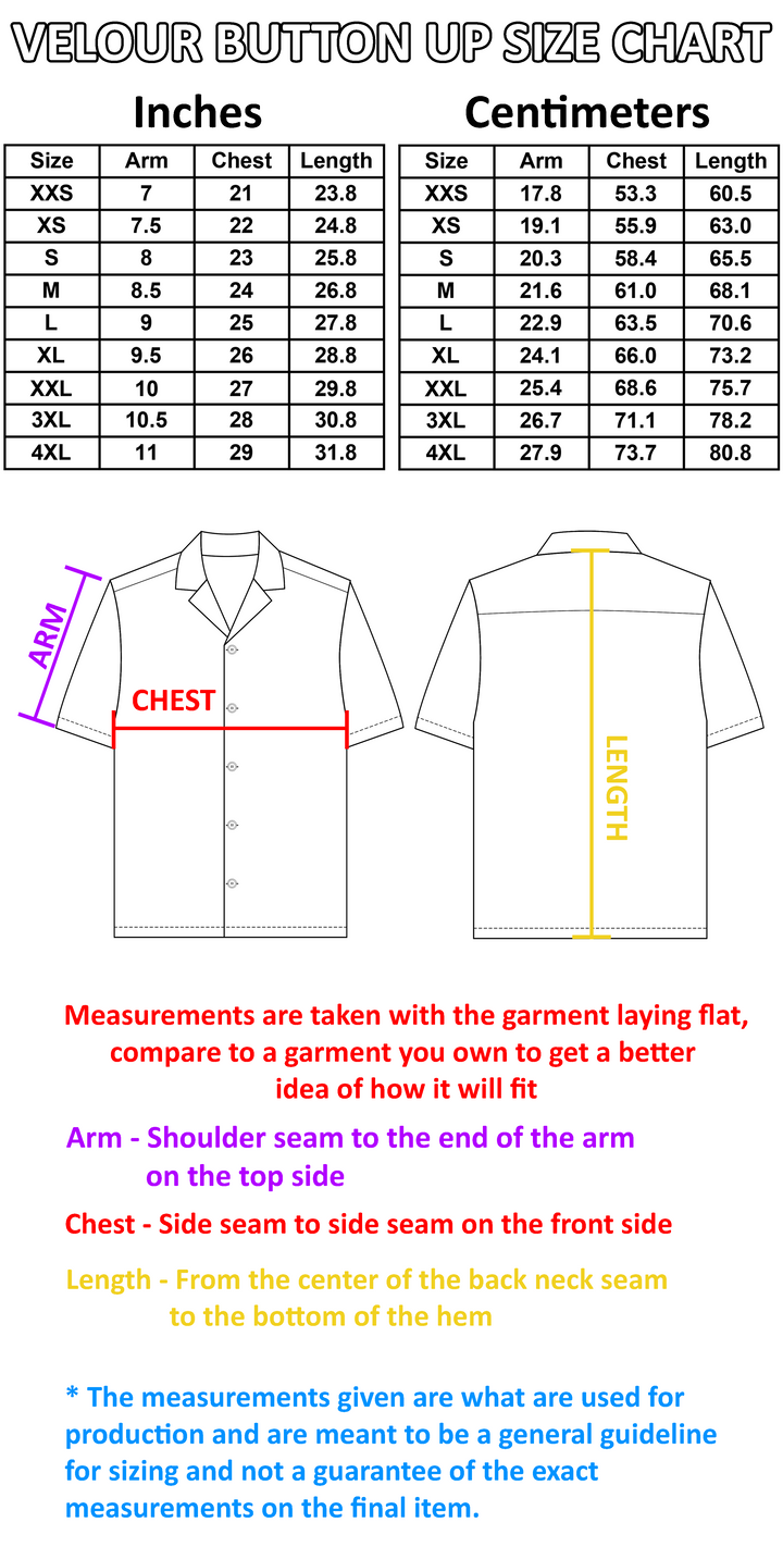 Heart Shaped Short Sleeve Button Up