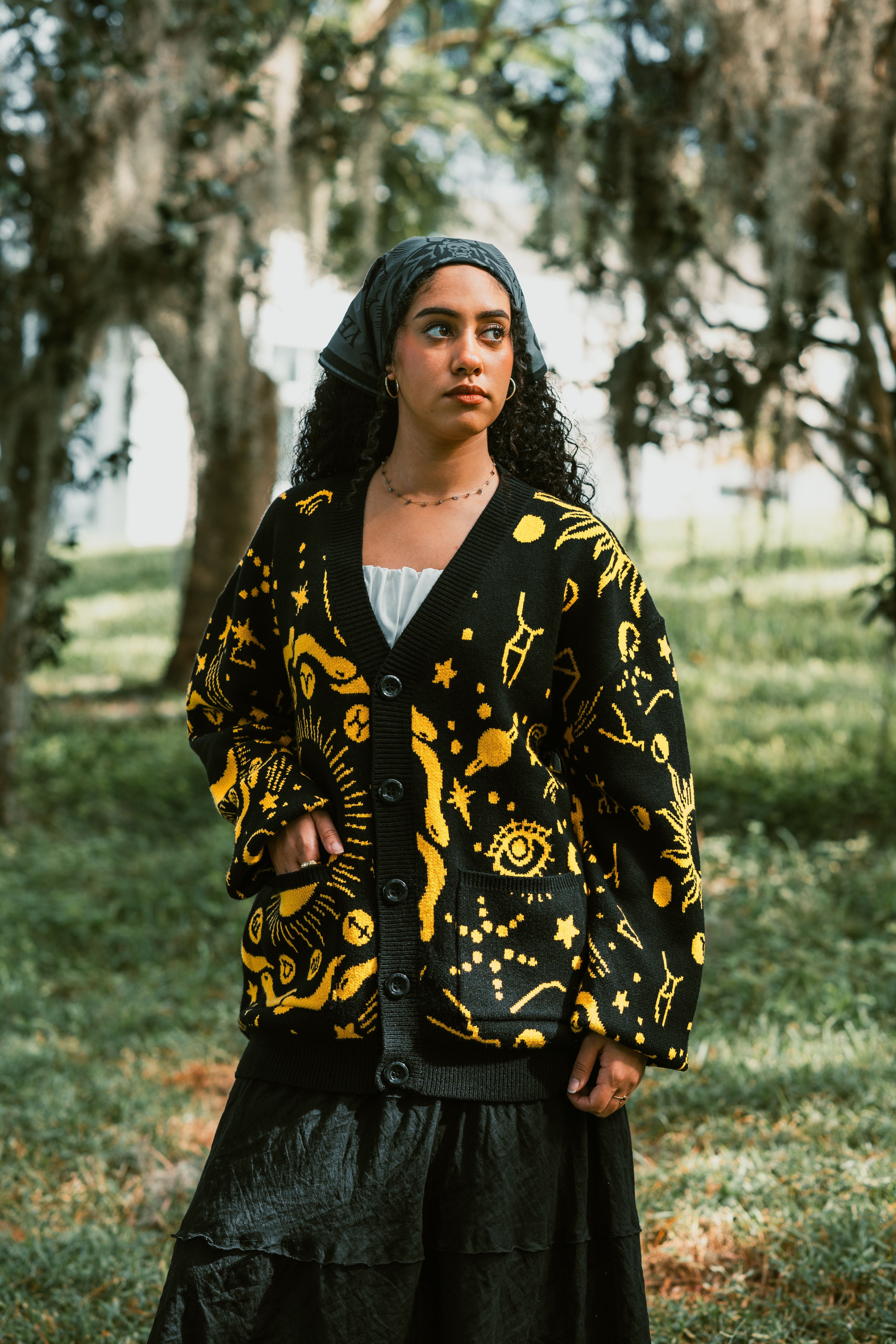 Black Ouija Bandana – Steady Hands