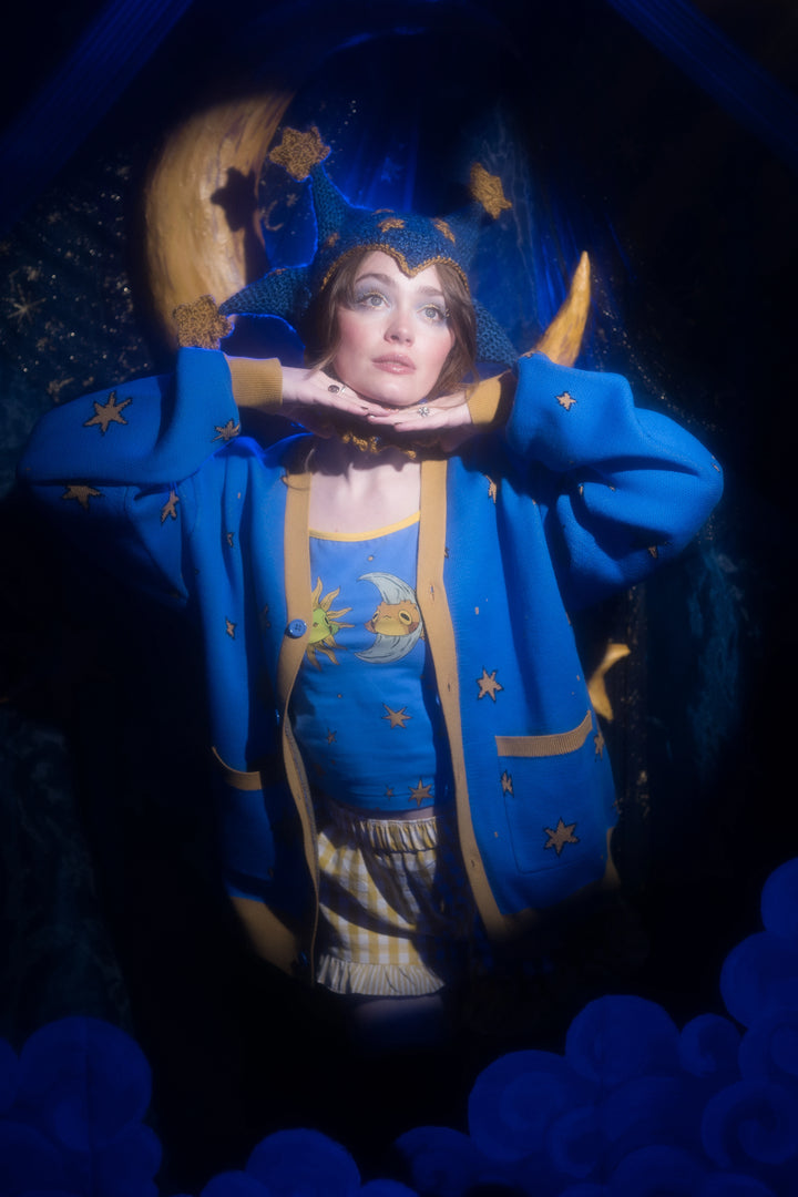 Celestial Frog Cardigan