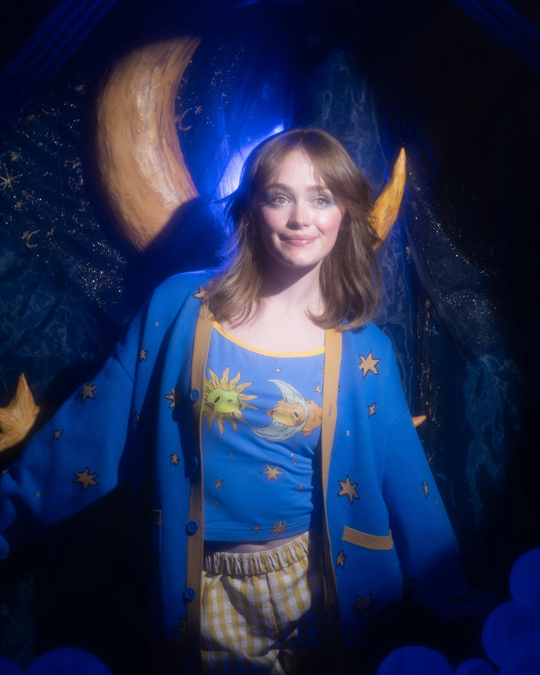 Celestial Frog Cardigan