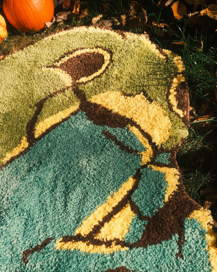 Farming Frog Rug