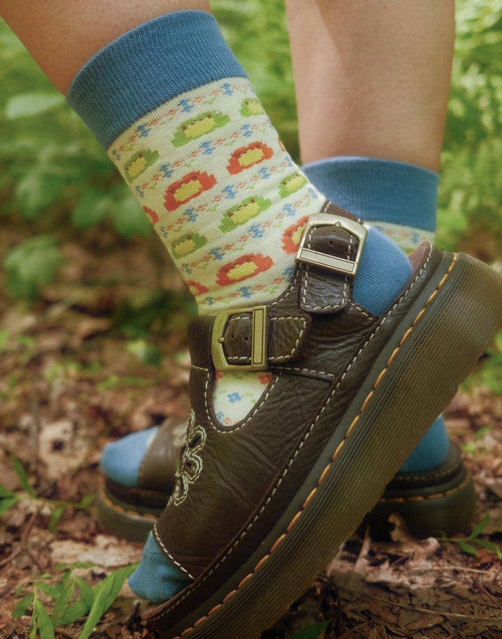 Frog Isle Socks