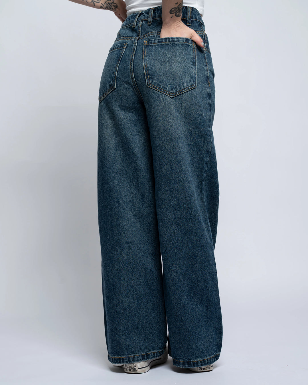Blue Baggy Jeans