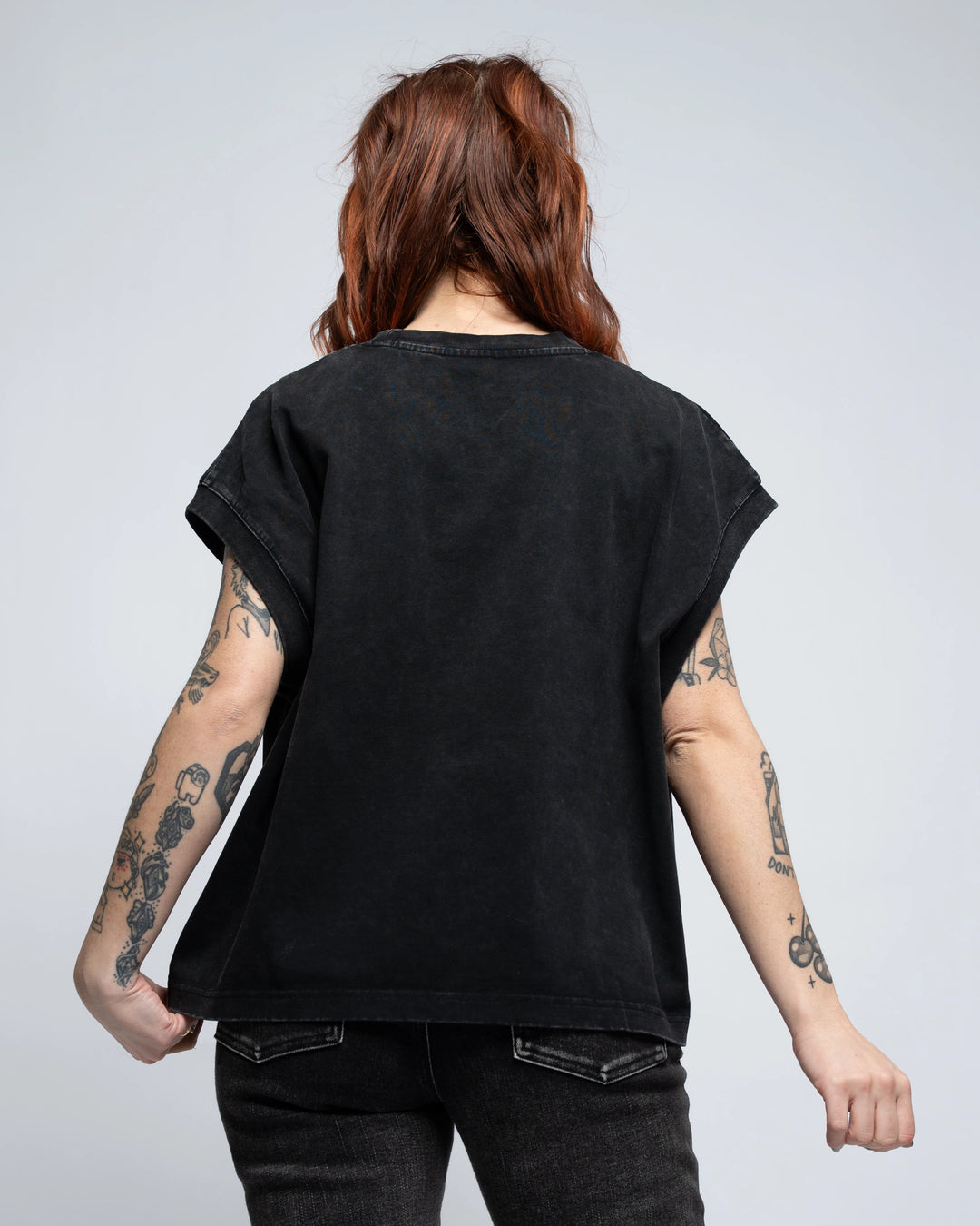 Black Washed Tank