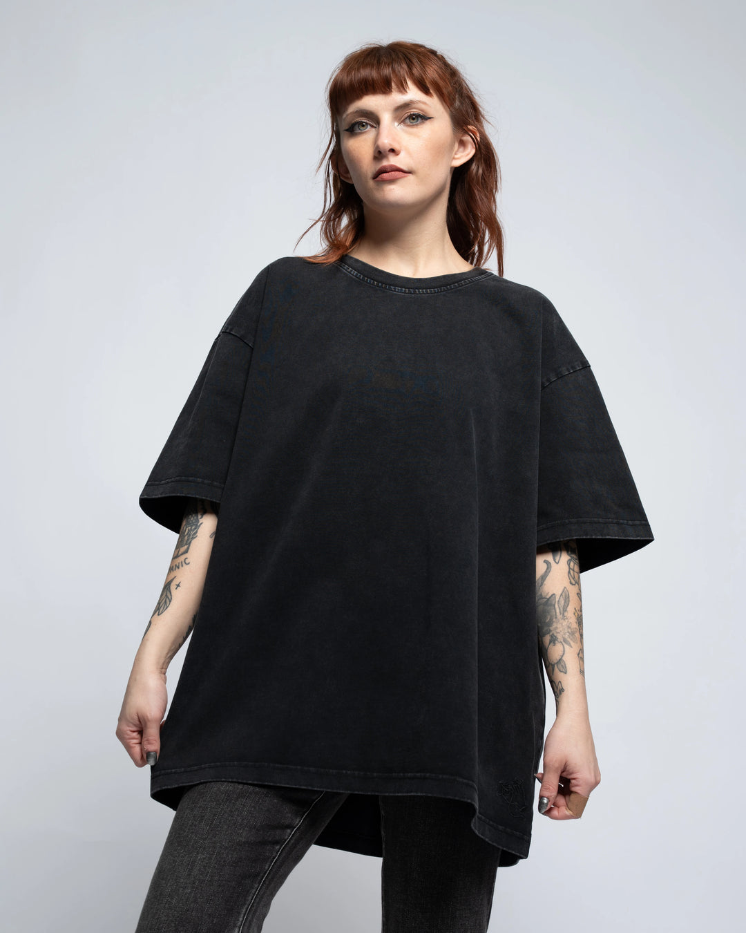 Black Washed Tee