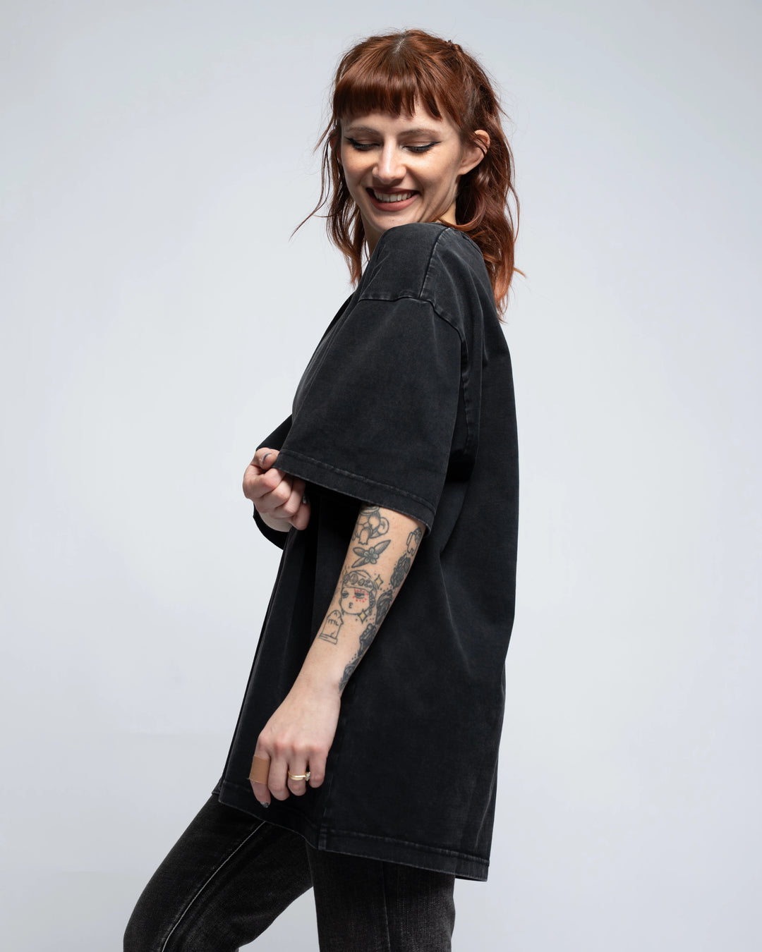Black Washed Tee