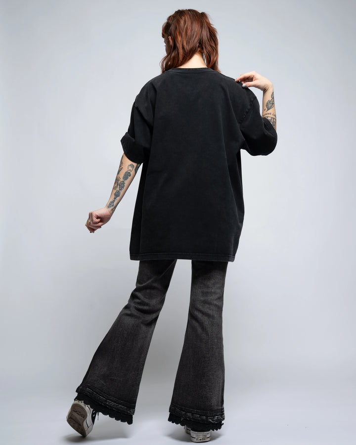Black Washed Tee