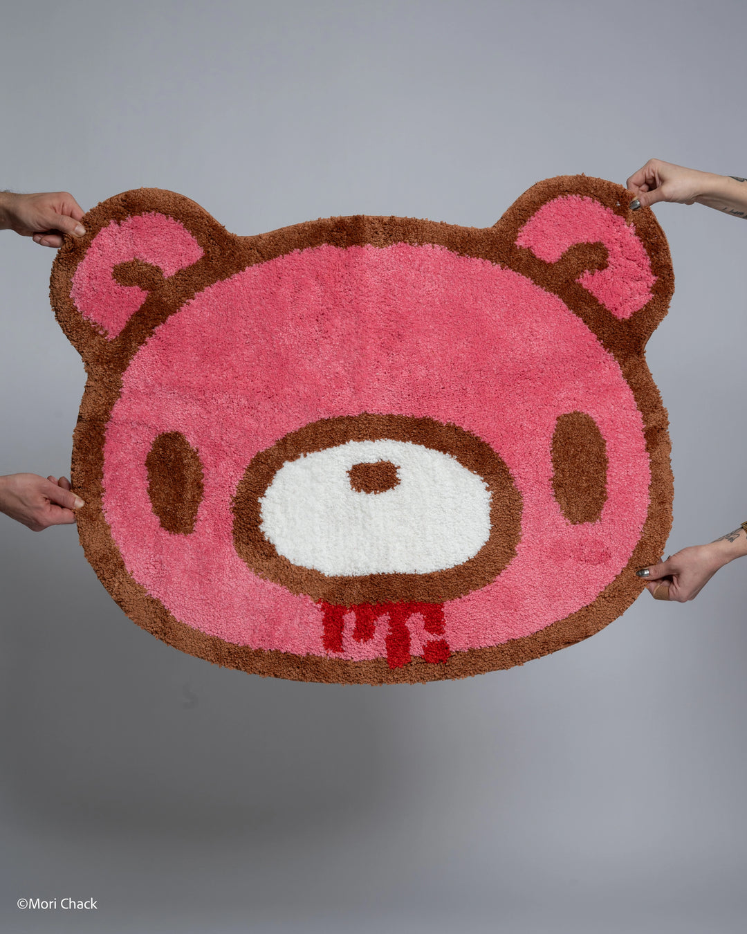 Original Grumpy Bear Rug Gloomy Bear Rug – Steady Hands