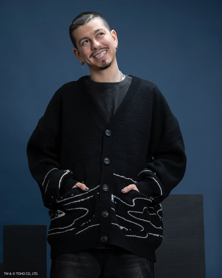 Mechagodzilla Attack Cardigan