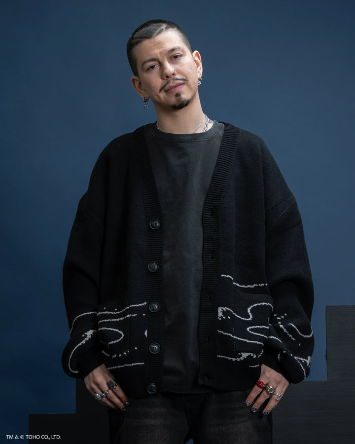 Mechagodzilla Attack Cardigan