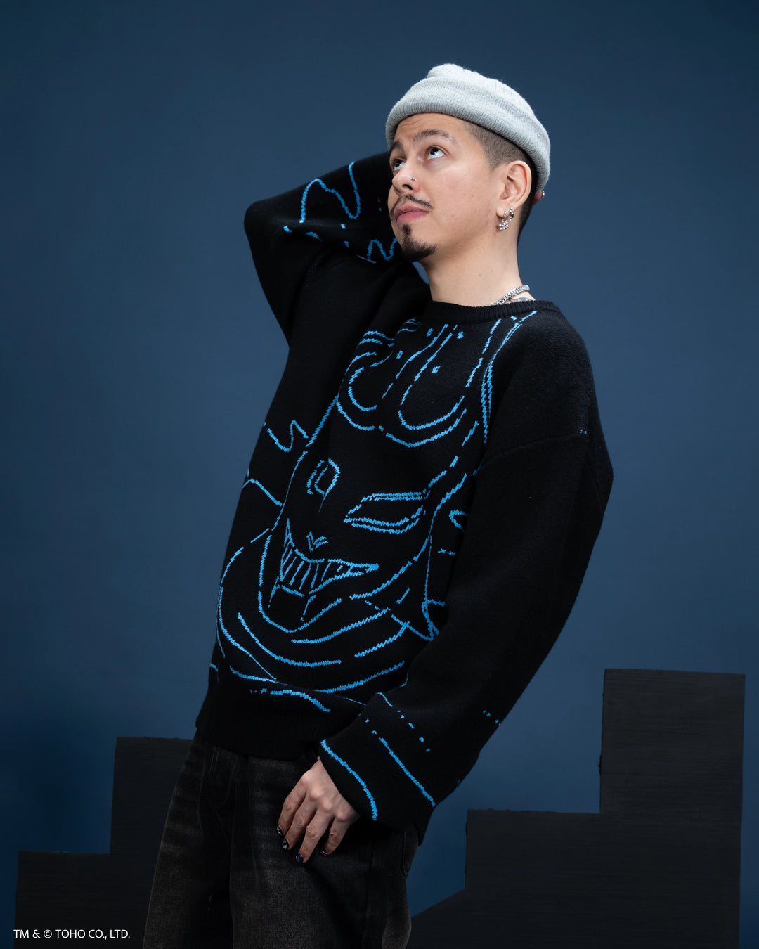 Jet Jaguar Punch Sweater