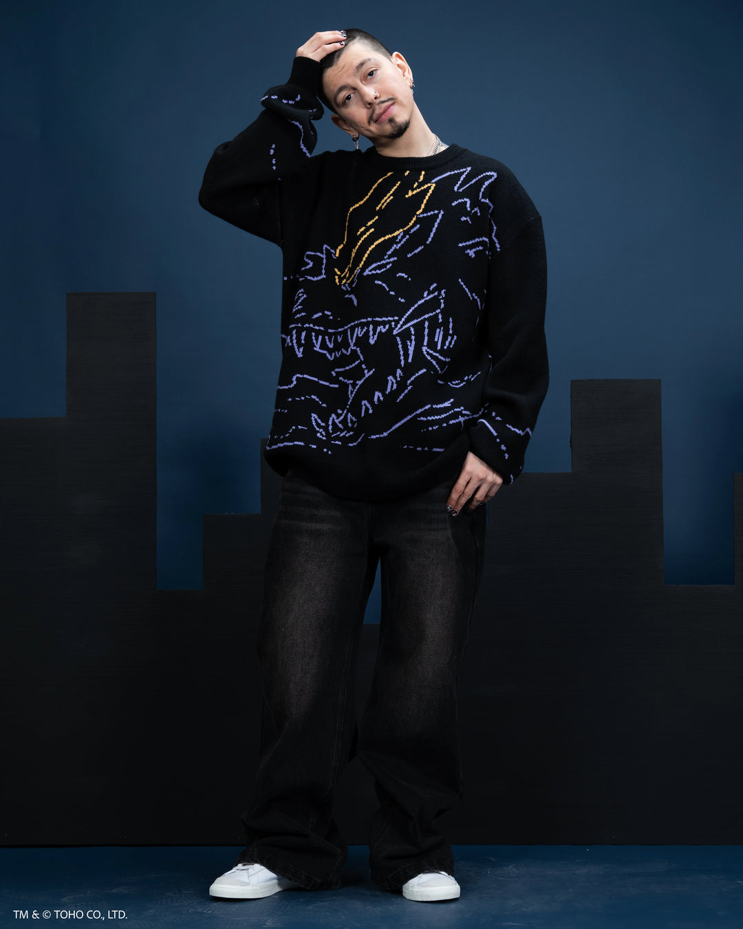 SpaceGodzilla Sweater