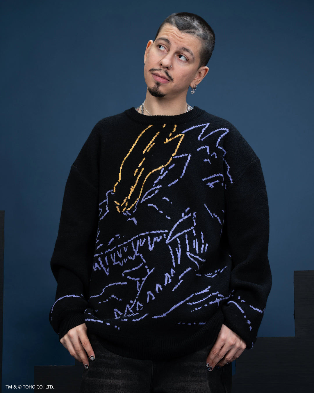 SpaceGodzilla Sweater