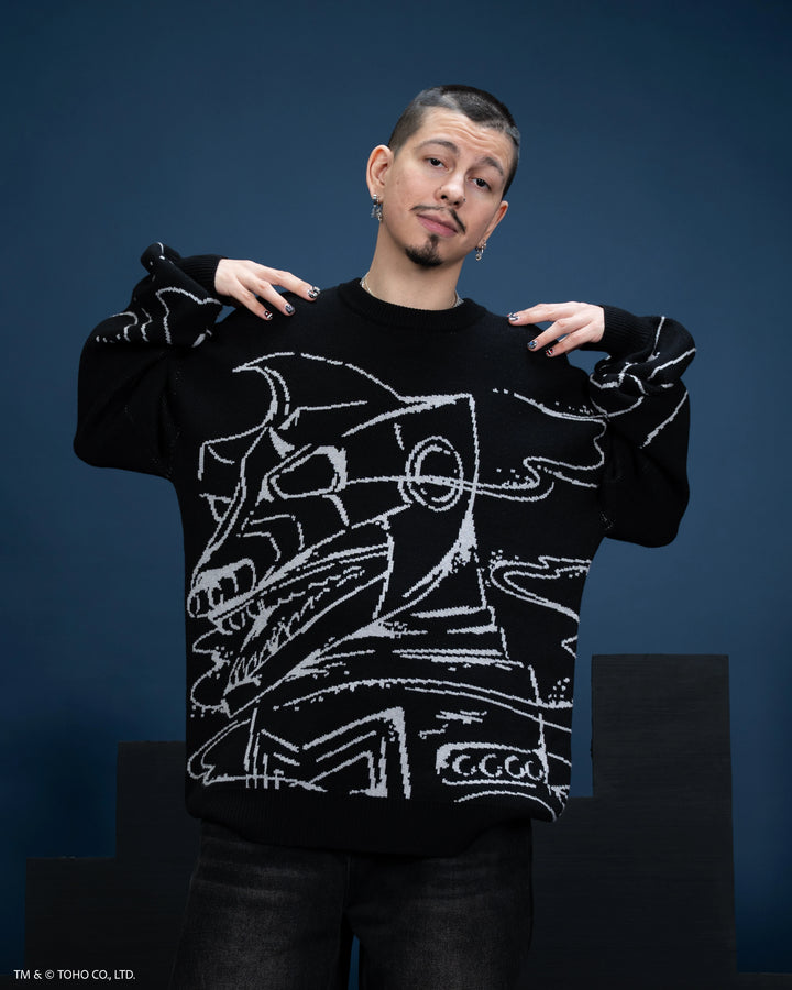 Mechagodzilla Attack Sweater