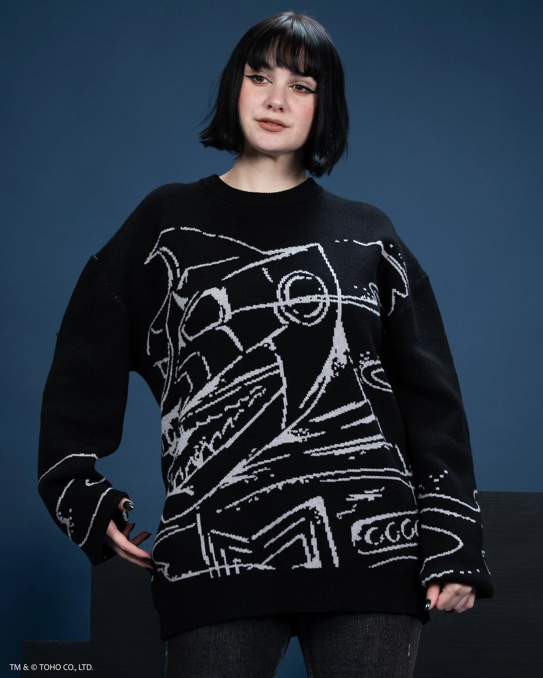 Mechagodzilla Attack Sweater