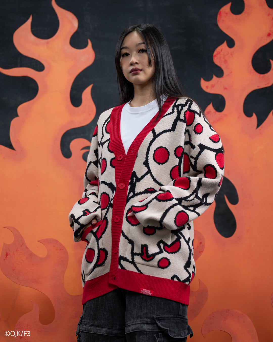 Fire Force Skull Cardigan