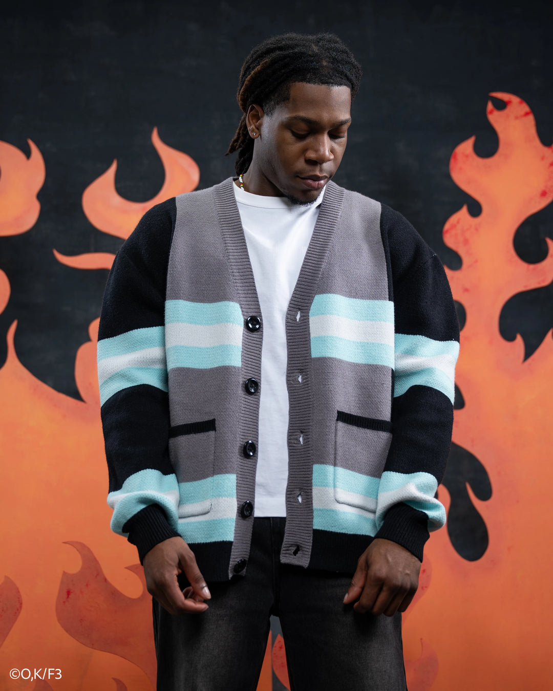 Fire Brigade Cardigan