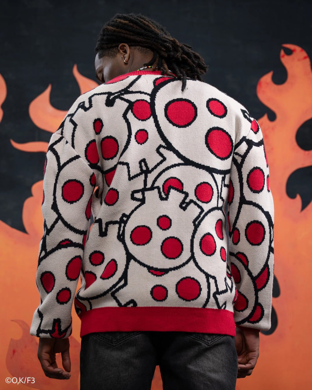 Fire Force Skull Cardigan