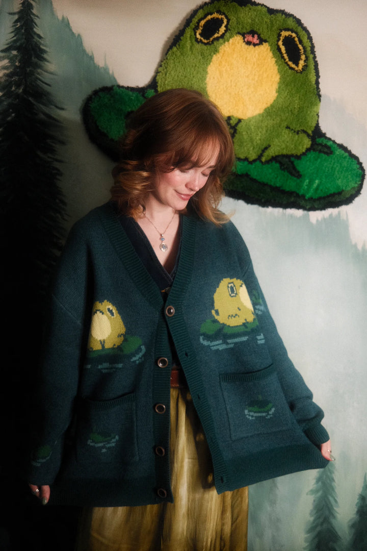 Top Frog Cardigan