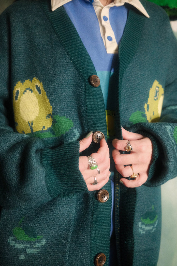 Top Frog Cardigan
